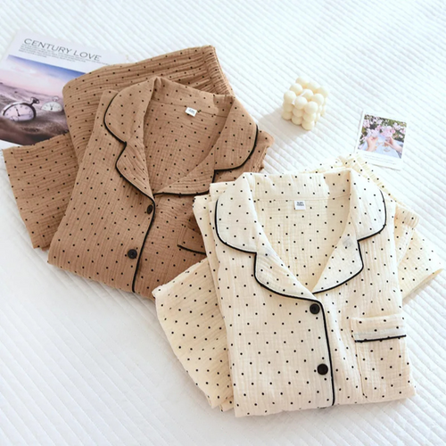 The Muslin Dot - 100% Muslin Cotton Pajama