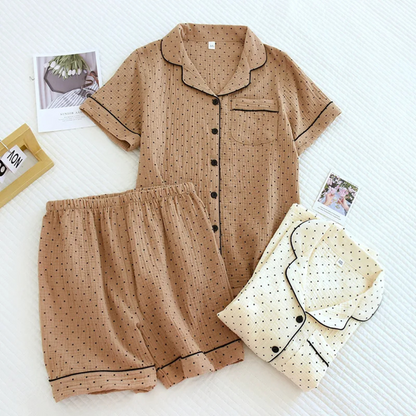 The Muslin Dot - 100% Muslin Cotton Pajama