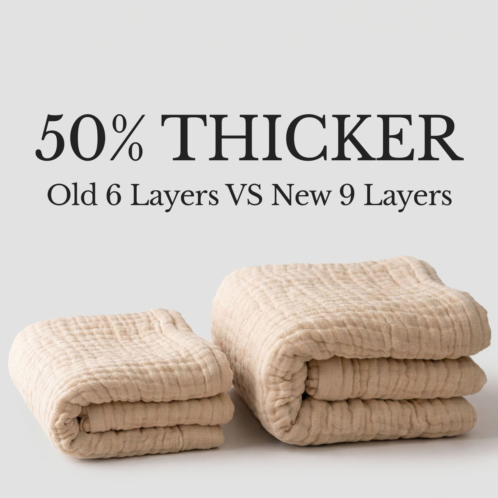 The New Winter Muslin Blanket - 100% Muslin Cotton (B1G1)