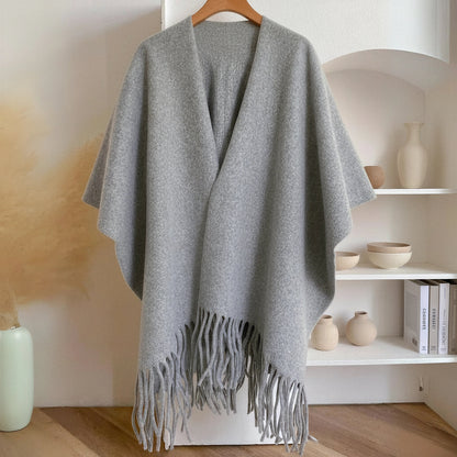 The Fleece Tassel Shawl (B1G1)